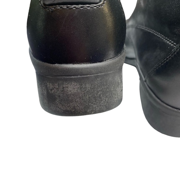 Ariat Black Leather Women's Combat Riding Boots - Picture 8 of 9